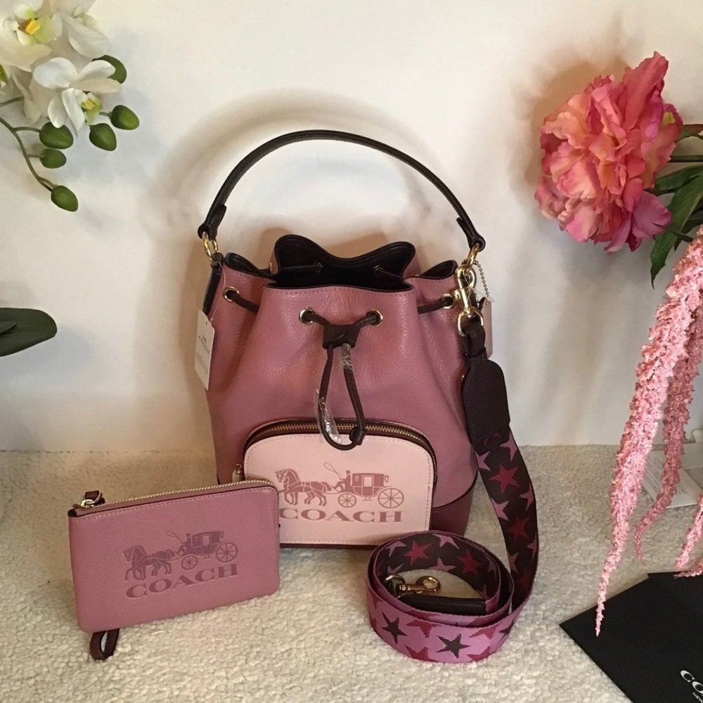 Coach Jes Drawstring Bucket Bag